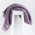 Amethyst colour mohair rug 
