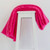 Hot Pink colour Mohair blanket throws