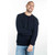 Koru - Men's Crew Neck Sweater (KO840) Navy