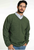 Koru - Men's V Neck Sweater (KO841)Moss