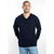 Koru - Men's V Neck Sweater (KO841) Navy