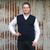 Silver Stream - Merino Fine Knit Plain Vee Neck Vest Silver Stream - Merino Fine Knit Plain Vee Neck Vest
