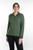 Koru Merino - Possum Two Tone Jacket (KO476)Moss/Blacl