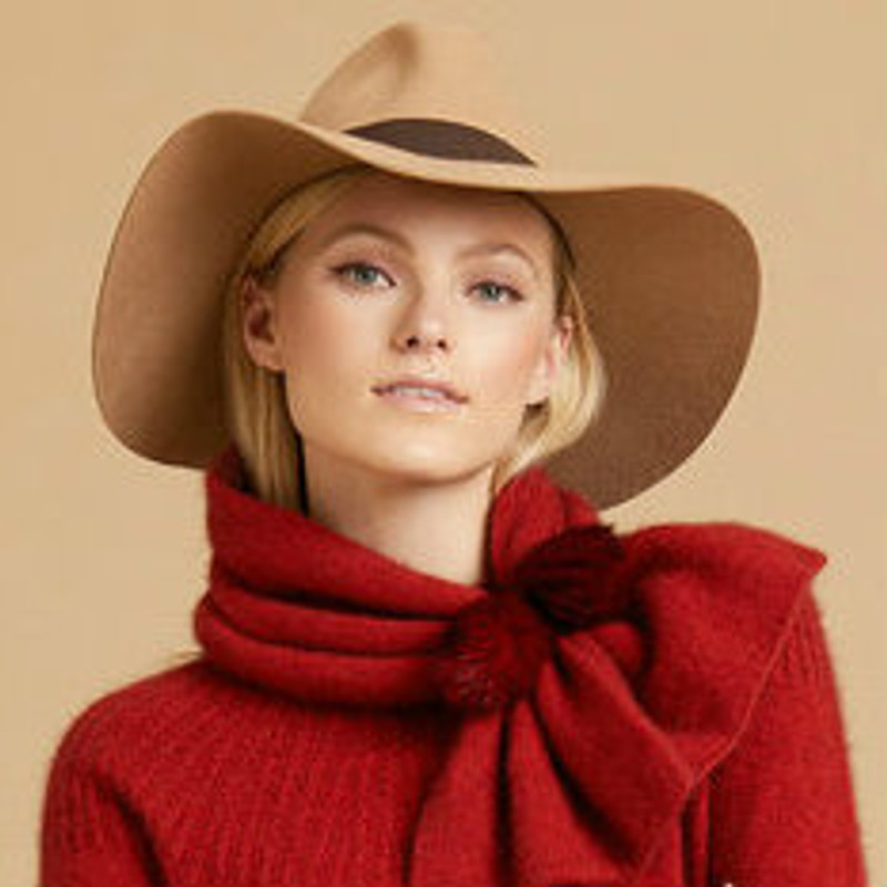McDonald - Merino & Possum Pom Pom Scarf - The Tin Shed