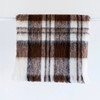 Apache colour Alpaca fleece throw.