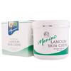 Merino 100g Lanolin Skin Crème with branding next to its packaging box.