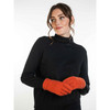 Koru - Merino & Possum Plain Gloves (KO48)Sienna