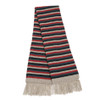 Natural - Lothlorian - Merino Possum Multi Striped Scarf (9951)