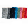 Left to right: Mist, Grey, Navy, Pacific, Moss, Rose, Sienna and Rata.