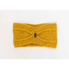 Koru Merino - Possum Cable Headband (KO94)Kowhai