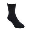 A single black Lothlorian woman’s merino & lambswool dress sock.