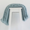 Glacier colour mohair rug