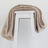 Paper colour mohair rug