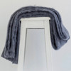Storm colour mohair rug