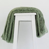 Olive colour mohair rug