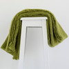 Fern colour mohair rug