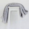 Silver colour Mohair blanket throws