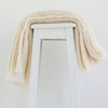 Cream colour Mohair blanket throws