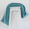 Seaspray colour Mohair blanket throws