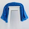 Cobalt Blue colour Mohair blanket throws