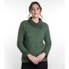 Koru Merino - Possum Two Tone Jumper (K0471) Moss/Black