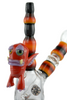 Doug Zolbert Encalmo Mini Tube With Joe Peters Alien Creature Close Right Profile with Dome