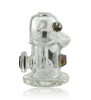 J-Red & Robinhood Glass Worked Flip Dome Rig Front