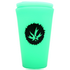 KOMMUTER BY PIECE MAKER & SILIPINT CONVERTIBLE CUP & TOPPER - GLOW GREEN