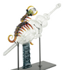 Stratisphere Glass Carved Scorpiondipitycycler With Custom Metal Stand Stratisphere Glass Carved Scorpiondipitycycler With Custom Metal Stand