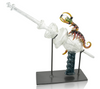 Stratisphere Glass Carved Scorpiondipitycycler With Custom Metal Stand Stratisphere Glass Carved Scorpiondipitycycler With Custom Metal Stand