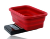 TRUWEIGH CRIMSON COLLAPSIBLE BOWL SCALE 200G x 0.01 - BLACK