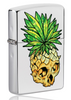 ZIPPO LEAF SKULL PINEAPPLE