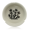 ELBO ASHTRAY - WHITE BLACK LETTERING