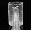Highly Educated Gavel 10mm Male 90° Woven Edition Quartz Banger Back Black Background