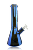 12" Preemo Glass 9mm Ion Plated Beaker in Light Blurple Right Side Profile