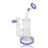 8" IRIE PURPLE IRIESHUN BUBLER W/ HONEYCOMB PERC & SPLASH GUARD