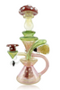 Eckardt Glass Fumed Mushroom Recycler Left Side Profile