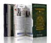 CANNABIS PASSPORT MAGAZINE 1 1/4 ROLLING PAPERS WITH TIPS