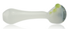 GLASS PIPE WHITE WITH FRONT WIG WAG SECTION