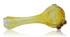 FRIT GLASS PIPE FUME WITH AMBER MIBS