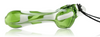Pendant Pipe Green With White Accents