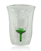 Double Wall Rose Drinking Vessel Empty