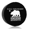 Black 4.7" 3 Piece Homegrown Grinder by Cali Crusher Front