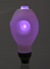 Chameleon Glass Light Bulb Pipe Mauve