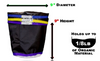 Boldtbags 1 Gallon 3 Bag Kit with Dimensions