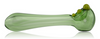 Green Glass Pipe With Neon Mibs