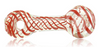 Glass Pipe UV Red Line With Donut Mouthpiece