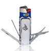 Silver Lighterbro Pro With Tools Showing Front