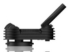 Storz & Bickel Crafty Vaporizer Cooling Unit Right Profile with Mouthpiece Up