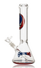 13" Grateful Dead Steal Your Face 7mm Beaker By Gear Premium Left Profile